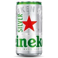 HEINEKEN BẠC 250ML( LON)